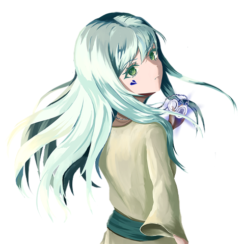 オリジナルイラスト「失国の残花姫」